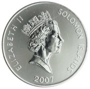 5 Dollars - Elizabeth II Year of the Pig obverse image