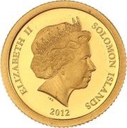 5 Dollars - Elizabeth II Spain obverse image