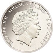 5 Dollars - Elizabeth II Pizza obverse image