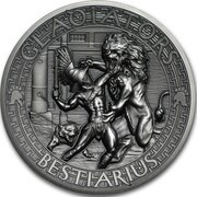5 Dollars - Elizabeth II Bestiarius, Solomon Islands, 2017 reverse image