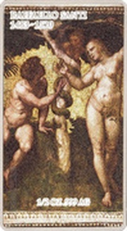 5 Dollars - Elizabeth II Adam and Eve, Solomon Islands, 2020 reverse image