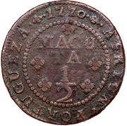 ½ Macuta - José I reverse image