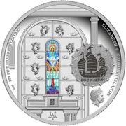 8 Dollars - Elizabeth II Sé Catedral of Macau obverse image