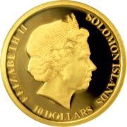 10 Dollars - Elizabeth II Elephant obverse image