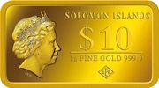 10 Dollars - Elizabeth II Monaco obverse image