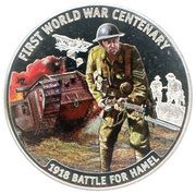 10 Dollars - Elizabeth II Battle For Hamel, Solomon Islands, 2018 reverse image