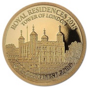 10 Dollars - Elizabeth II Tower of London, Solomon Islands, 2018 reverse image