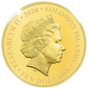 10 Dollars - Elizabeth II Ascension to Freedom obverse image