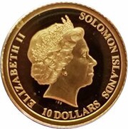 10 Dollars - Elizabeth II Baby Donkey obverse image