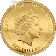 10 Dollars - Charles III Snow White obverse image