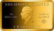10 Dollars - Charles III Hamburg obverse image