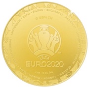 25 Dollars - Elizabeth II UEFA Euro 2020, Solomon Islands, 2021 reverse image