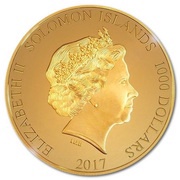 1000 Dollars - Elizabeth II Ayrton Senna obverse image