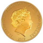 1000 Dollars - Elizabeth II Formula 1 obverse image