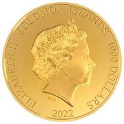1000 Dollars - Elizabeth II Gladiator's Helmet obverse image