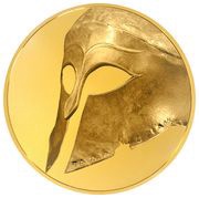 1000 Dollars - Elizabeth II Greek Helmet, Solomon Islands, 2022 reverse image