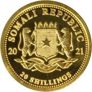 20 Shillings Elephant obverse image