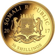 50 Shillings Elephant obverse image