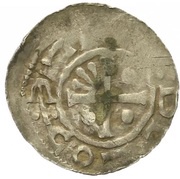 Denar - Boleslaus II the Pious, Bohemia, 967-999 reverse image