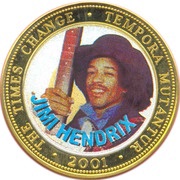 250 Shillings / Scellini Jimi Hendrix reverse image