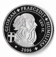 2000 Shillings Leo IX, Somalia, 2006 reverse image