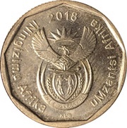 50 Cents iNingizimu Afrika - uMzantsi Afrika obverse image