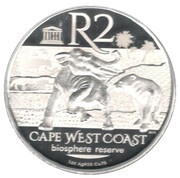 2 Rand Cape West Coast Biosphere Reserve - Land, South Africa, 2016 reverse image