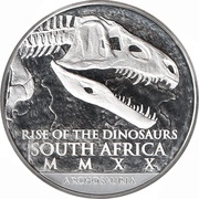 25 Rand Coelophysis obverse image