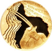 ¼ Ounce Natura - Gemsbok, Prince of the Kalahari obverse image