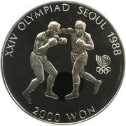 2000 Won Boxing reverse image