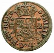 2 Maravedis - Felipe V Segovia obverse image