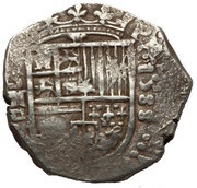 2 Reales - Felipe II Seville obverse image