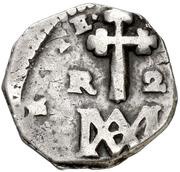 2 Reales "Maria" - Carlos II, Spain, 1686-1699 reverse image