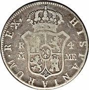 4 Reales - Carlos IV, Spain, 1788-1808 reverse image