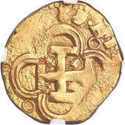 4 Escudos - Carlos II reverse image