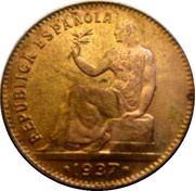 50 Centimos - II Republic obverse image
