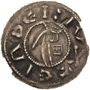 Denar - Jaromir, Bohemia, 1003-1034 reverse image