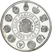 2000 Pesetas Horseman obverse image
