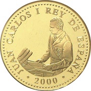 40 000 Pesetas - Juan Carlos I Proclamation obverse image
