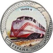 1½ Euros Talgo II obverse image
