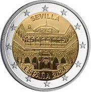 2 Euros Sevilla obverse image