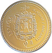 5 Euros Alicante obverse image