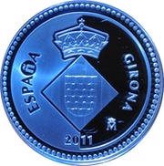 5 Euros Girona obverse image