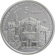 5 Euros Ávila, Spain, 2014 reverse image