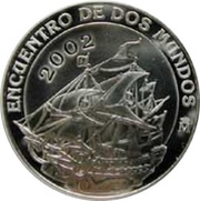 10 Euros - Juan Carlos I Spanish galleon, Spain, 2002 reverse image
