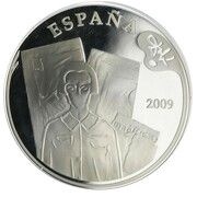 10 Euros Salvador Dali - Retrospective Bust of a Woman obverse image