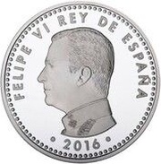 10 Euros - Felipe VI Spanish Olympic Team obverse image