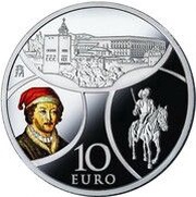 10 Euros - Felipe VI Renaissance age, Spain, 2019 reverse image