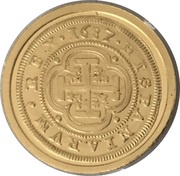 20 Euros 4 Escudos of Carlos II, Spain, 2019 reverse image