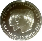 50 Euros - Juan Carlos I Euro Introduction obverse image